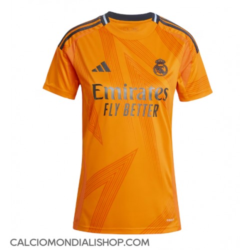 Maglie da calcio Real Madrid Seconda Maglia Femminile 2024-25 Manica Corta